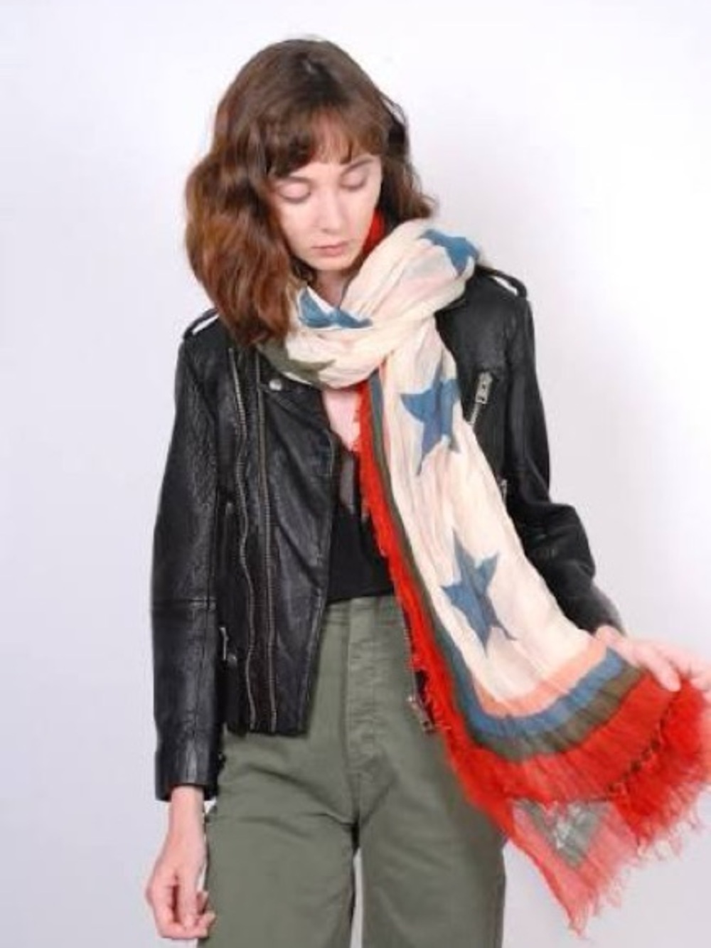 Zadig & Voltaire Delta Stars Scarf